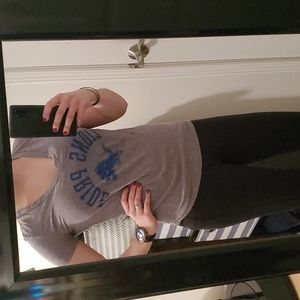Detroit Lions PINK V Neck Tshirt